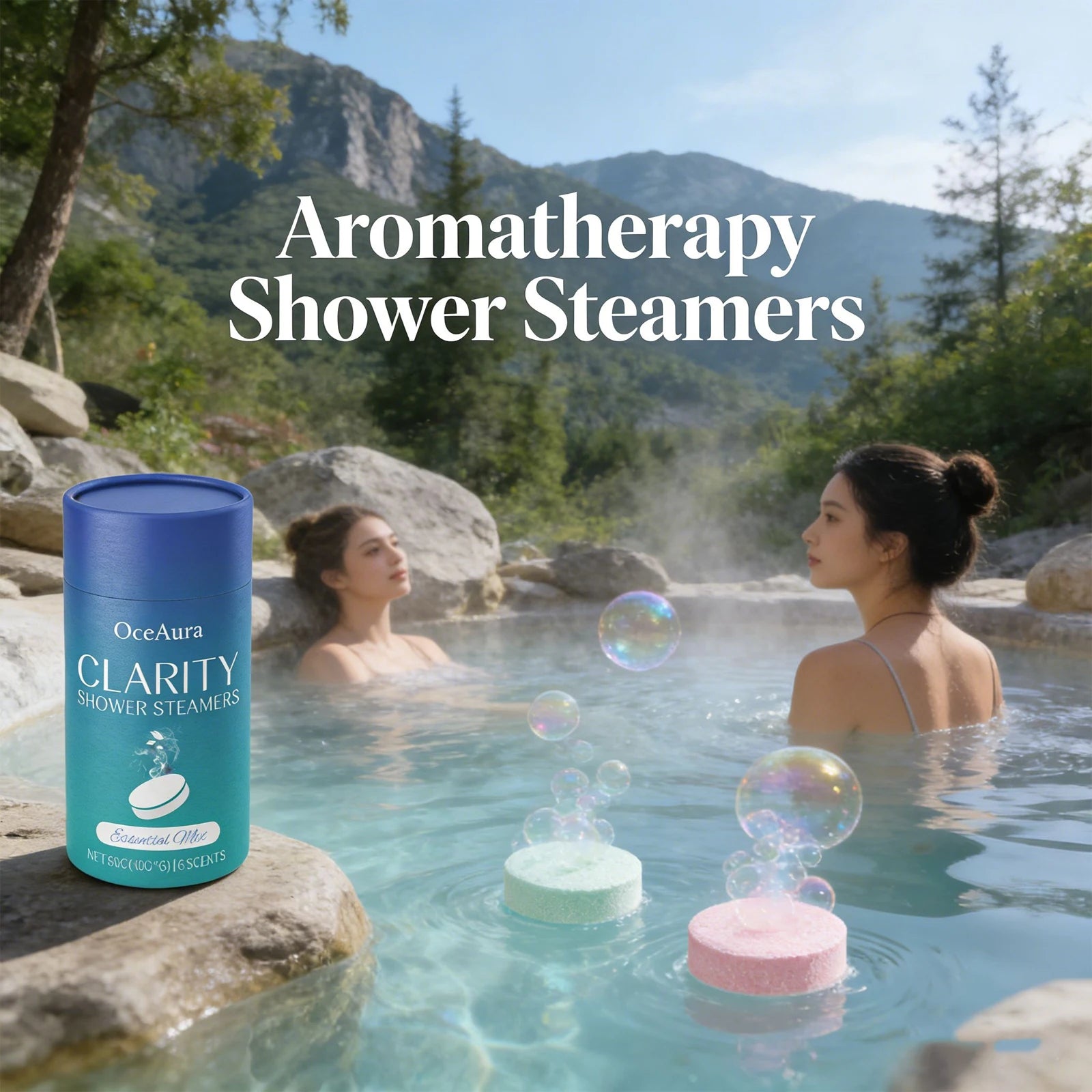 Bedtime shower steamers